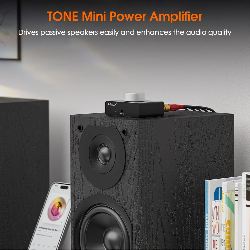 Douk Audio TONE ミニ Bluetooth ステレオアンプ オーディオレシーバー