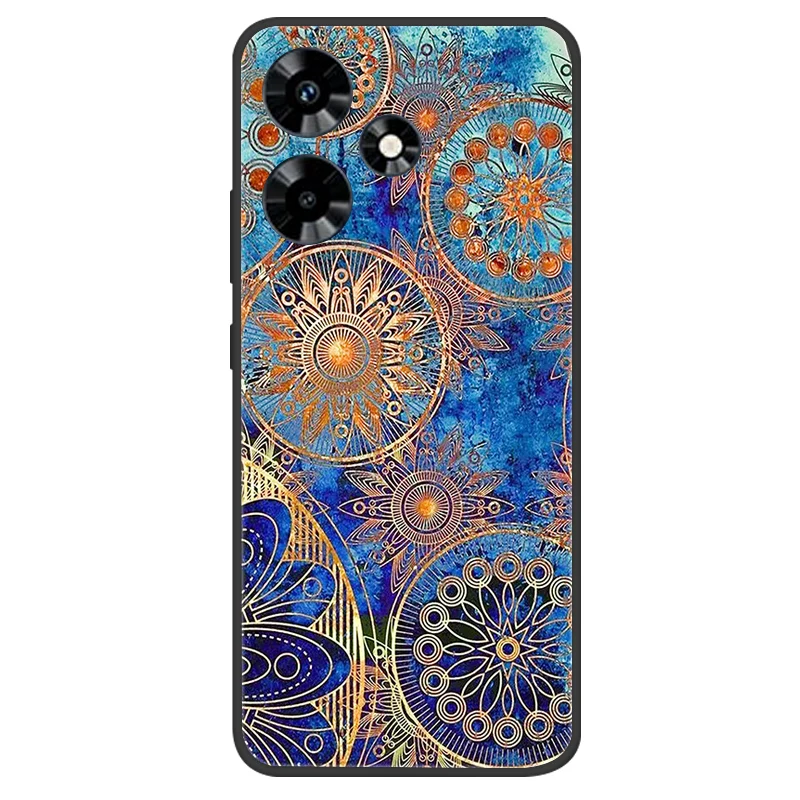 Elegant Black Silicone Butterfly Phone Cover - Soft Protective Bumper Case