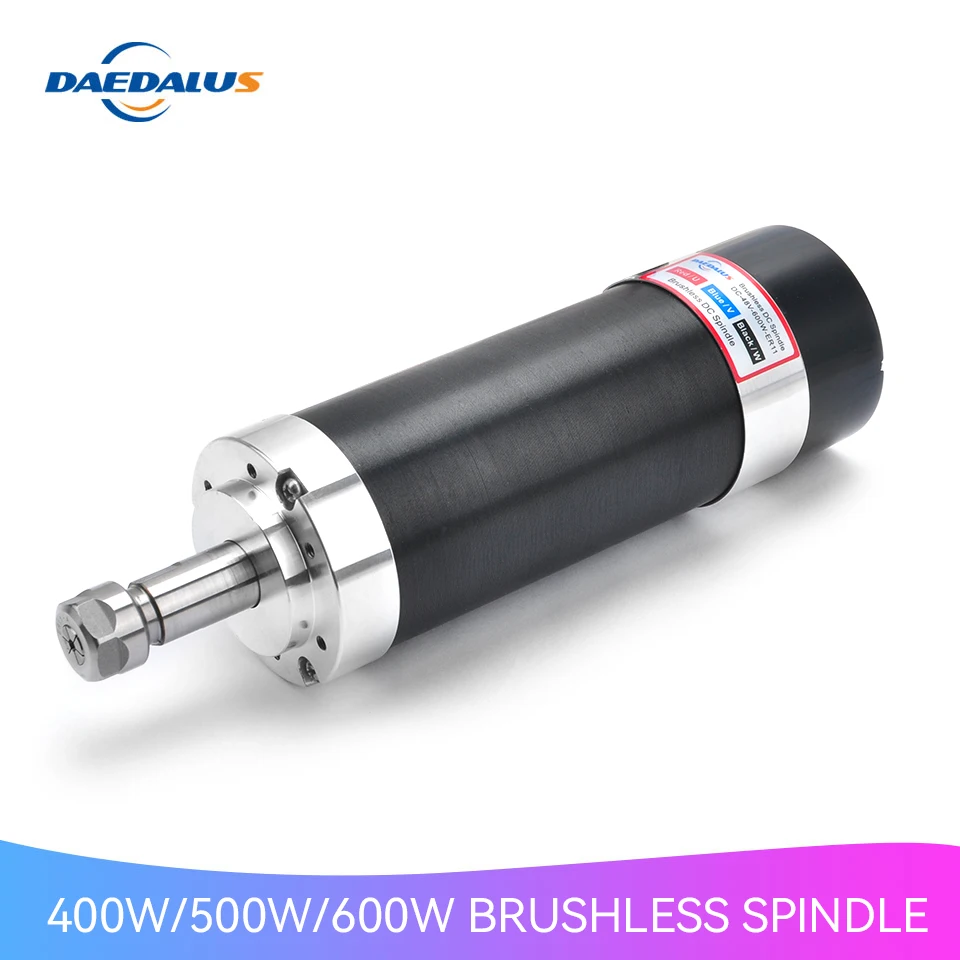Motore mandrino, ER11 500W 12000R/min ad alta velocità senza spazzole PCB motore mandrino CNC per incisore fai da te accessori macchina per incisione, 0,01-0,03 corsa ad alta precisione Motore mandrino, ER11 500W 12000R/min ad alta velocità senza spazzole PCB motore mandrino CNC per incisore fai da te accessori macchina per incisione, 0,01-0,03 corsa ad alta precisione