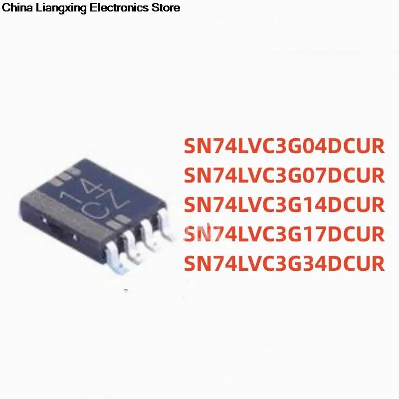 10Pcs-SN74LVC3G04DCUR-C04R-SN74LVC3G07DCUR-C07-SN74LVC3G14DCUR-14CZ ...