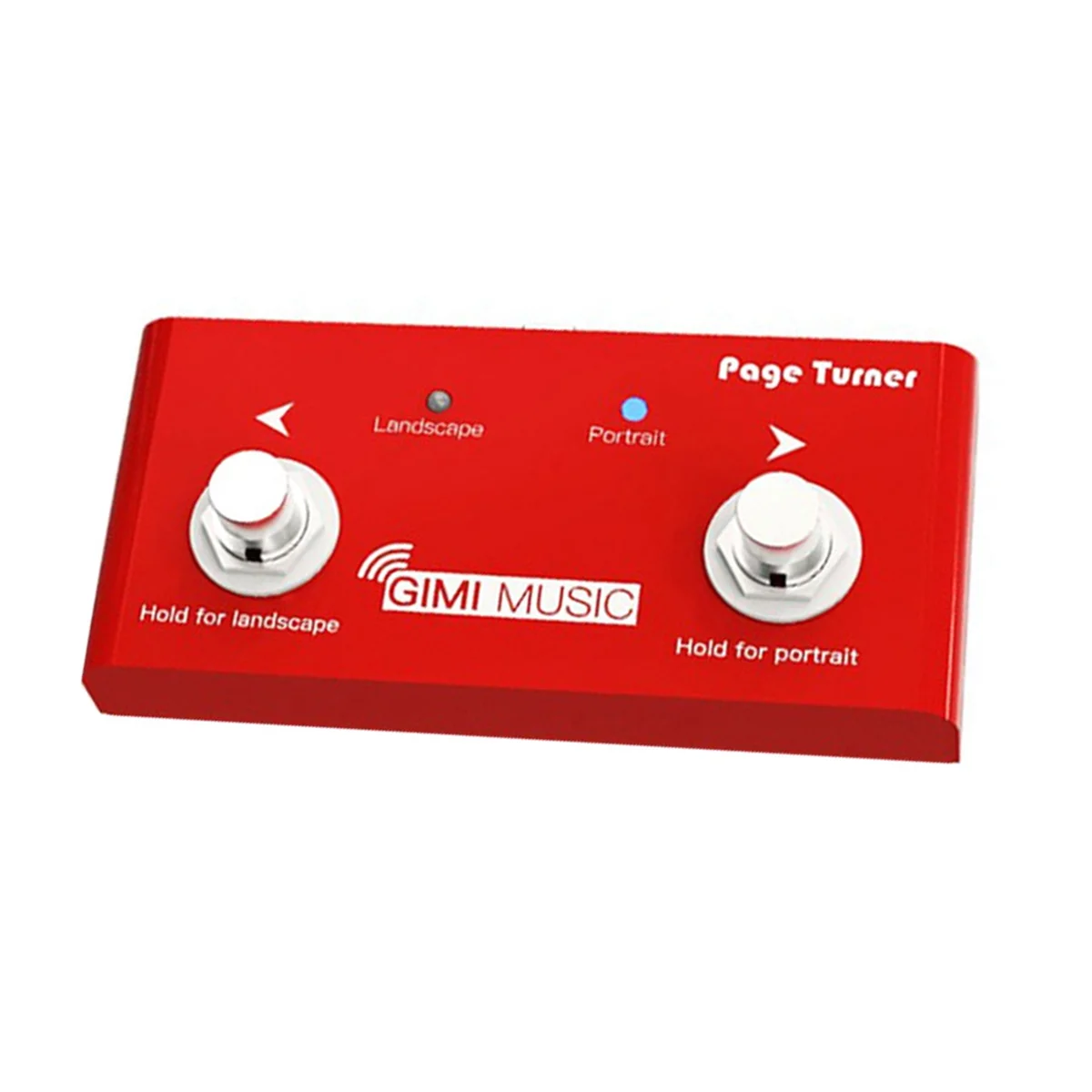 JAS-GIMI Wireless Page Turner External Bluetooth Page Turner Pedal Supports Looper Connection Compatible with Smartphone