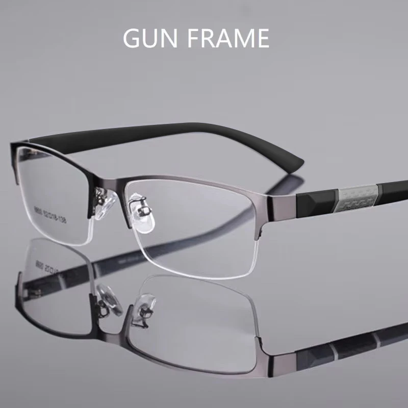 Men Reading Glasses Retro Business Hyperopia Glasses Anti Blue Light Reading Glasses 0 +1.0 To +4.0 Glasses