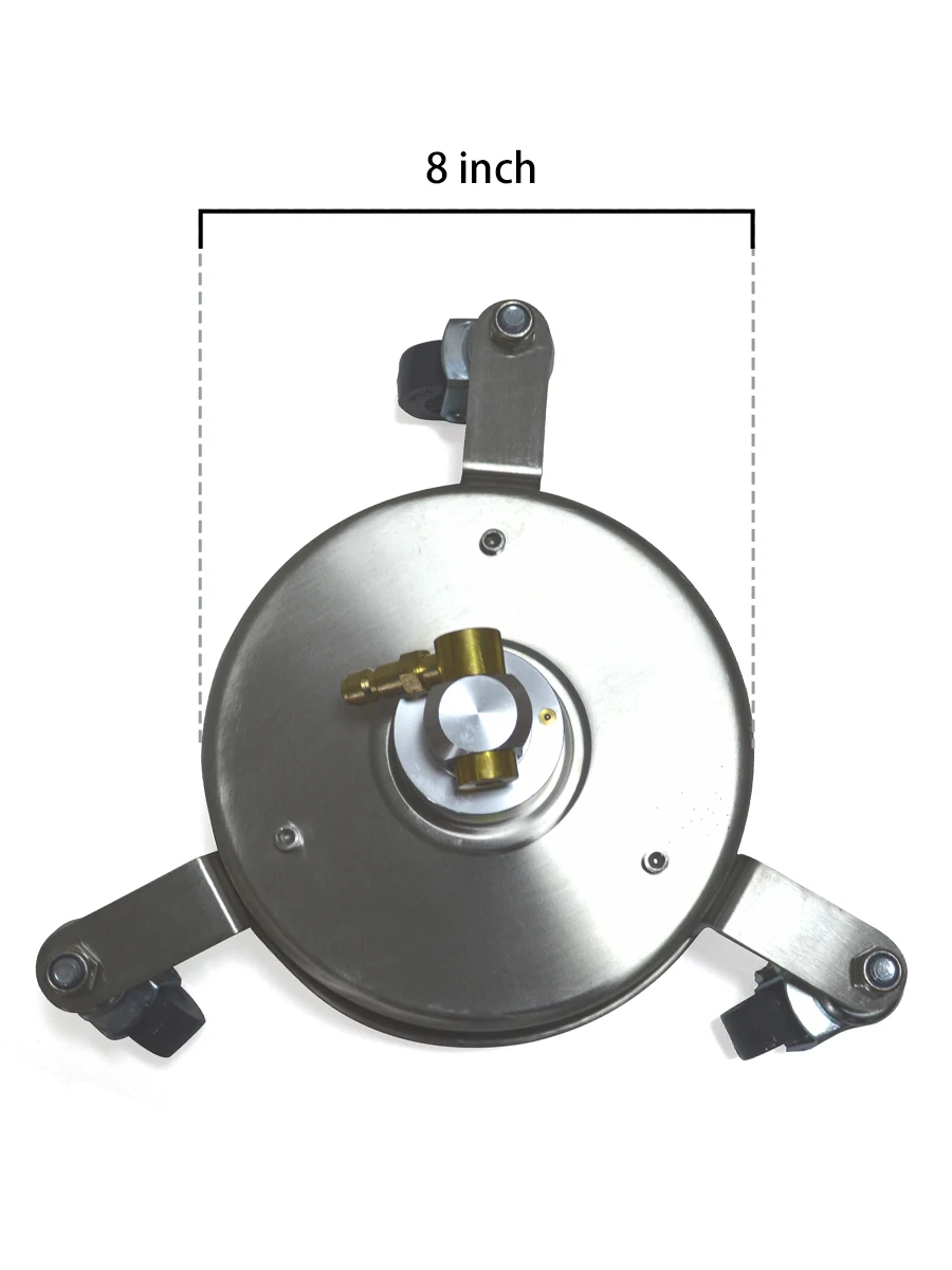 8" High Pressure Stainless Steel Industrial Surface Cleaner