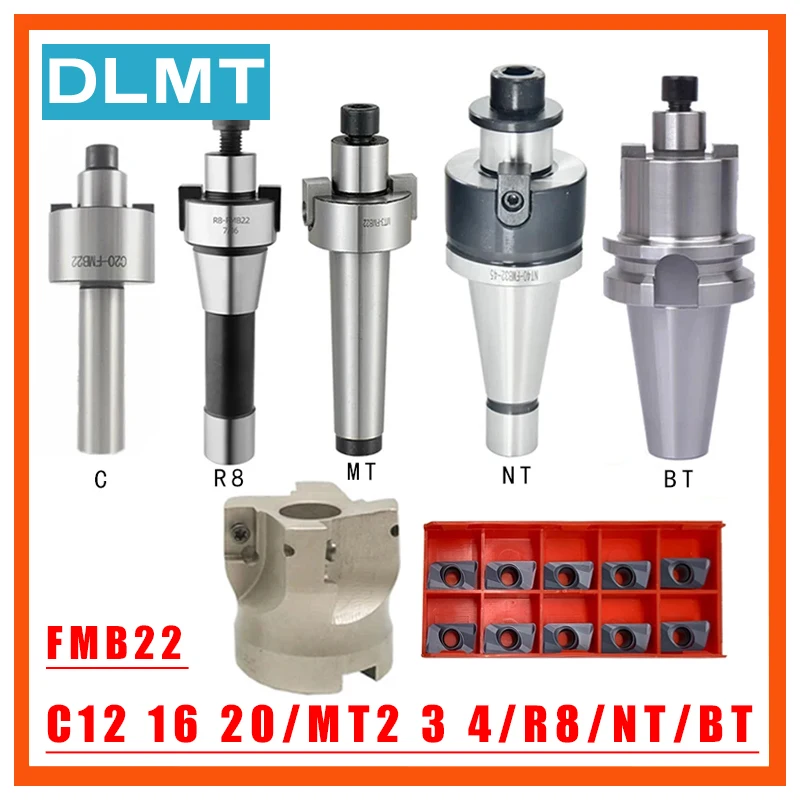 Kit Portafresa NT40 + Fresa A Spianare BAP400R-50-22-4T + Inserti APMT1604 (10 Pezzi) | Utensili Per Fresatura Professionale - 2