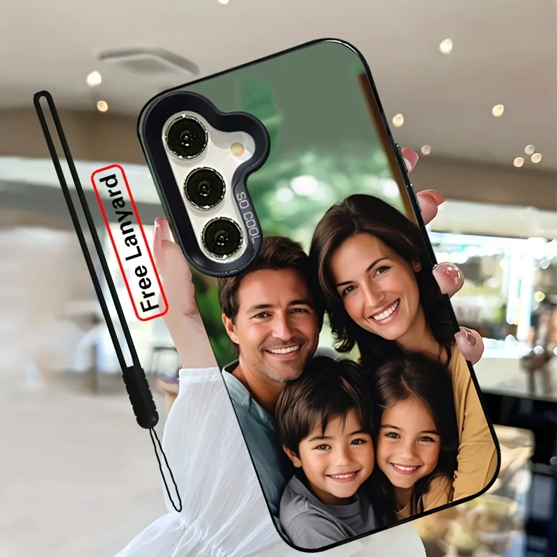 DIY Photo Customization Phone Lanyard Case