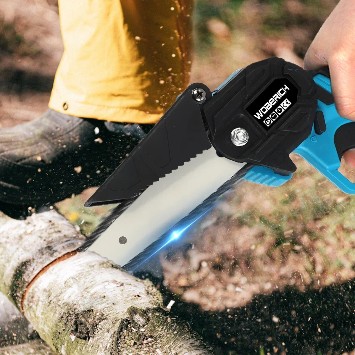 4inch/6inch Electric Mini Chain Saws Pruning ChainSaw Cordless Garden Tree Logging Trimming Saw Wood Cutting  For Makita 18V 5
