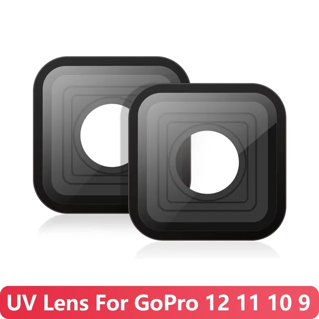 Hero 13/12/11/10/9 UV Lens Replacement Protective Glass Cover for GoPro Hero 13 12 11 10 9 Action Camera Accessories