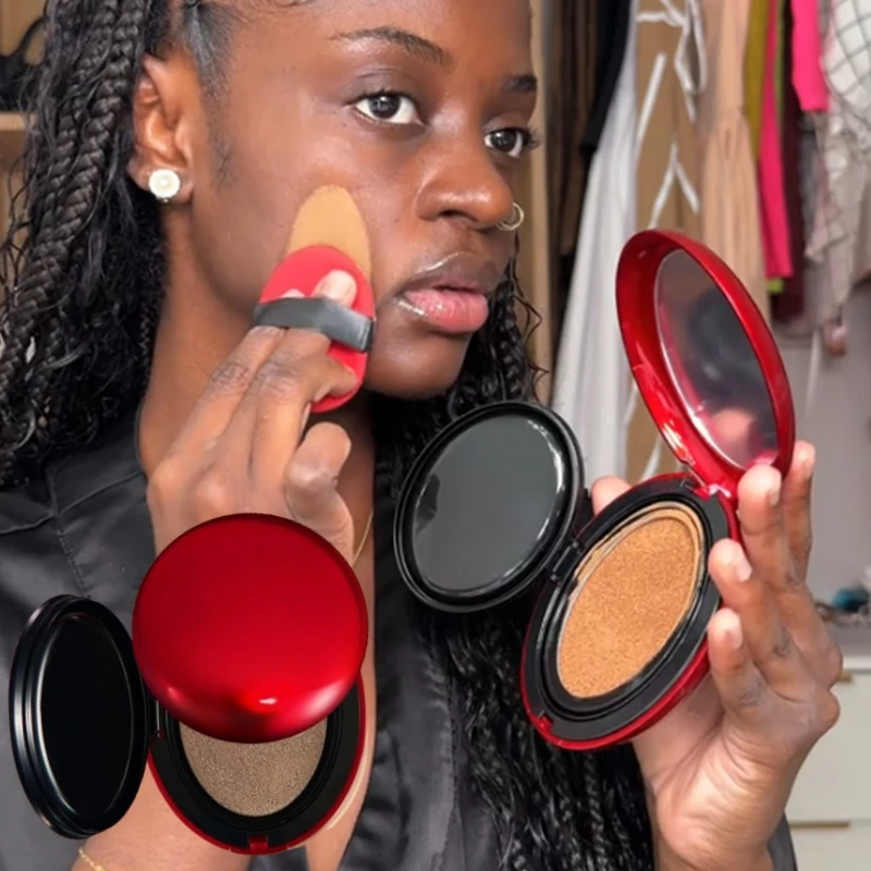 Face Foundation Cushion Foundation All Skin Colors Brightening Contouring Foundation Cream Flawless Waterproof Sunproof Lasting Cosmetic