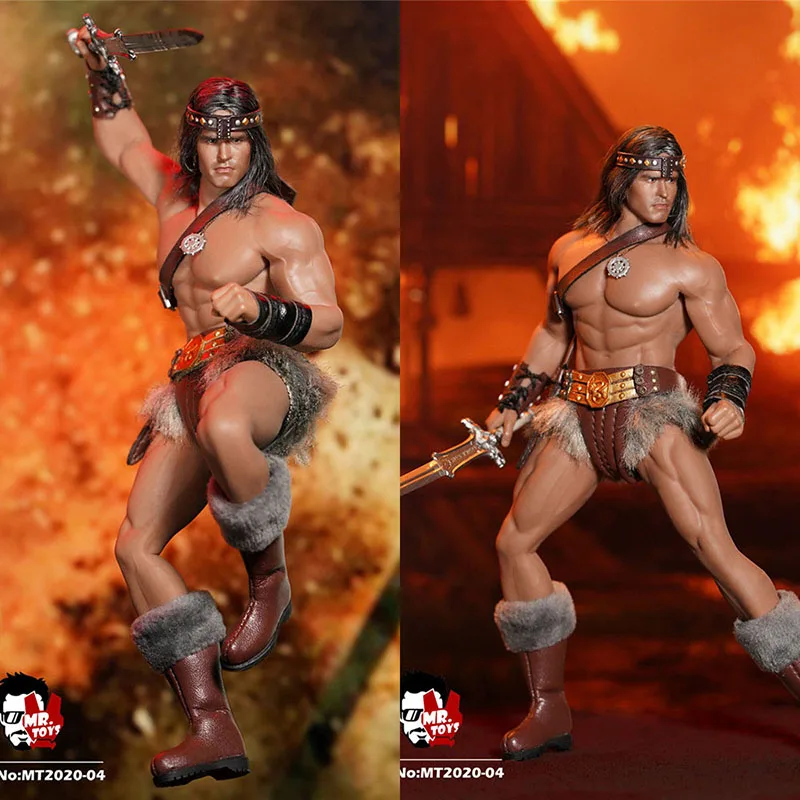 Головка Арнольда Варвара MR.TOYS MT2020-04 1/12, набор аксессуаров для одежды, подходит для тела 6 дюймов TBL TM02A