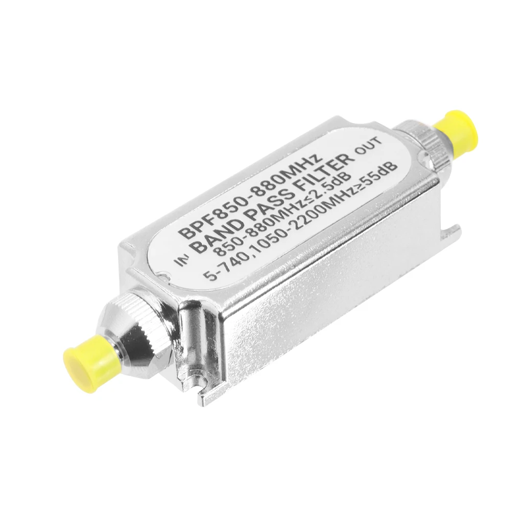 Zinklegierungsgehäuse Bandpassfilter BPF 118–136 MHz 50 Ohm SMA-Anschluss Bandpassfilter für Luftfrequenzband Luftfahrtband – Detail 14