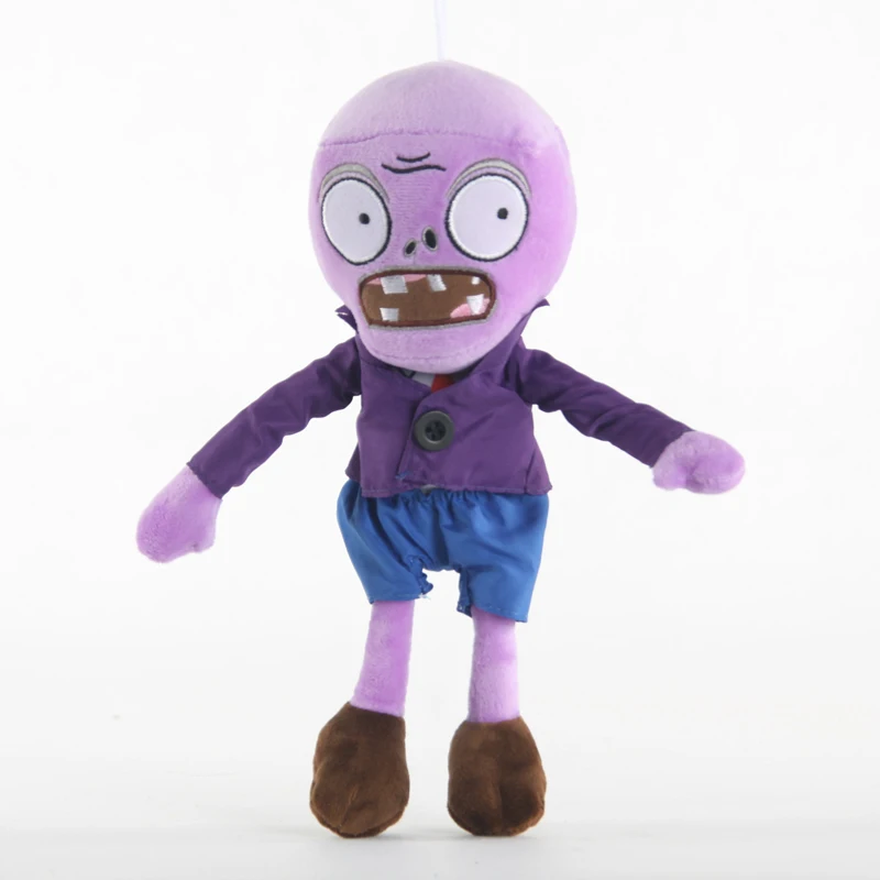 1pcs 30cm Plants vs Zombies Plush Doll PVZ Purple Zombie Plush Soft Stuffed Plush Toy Doll Gifts for Children Kids