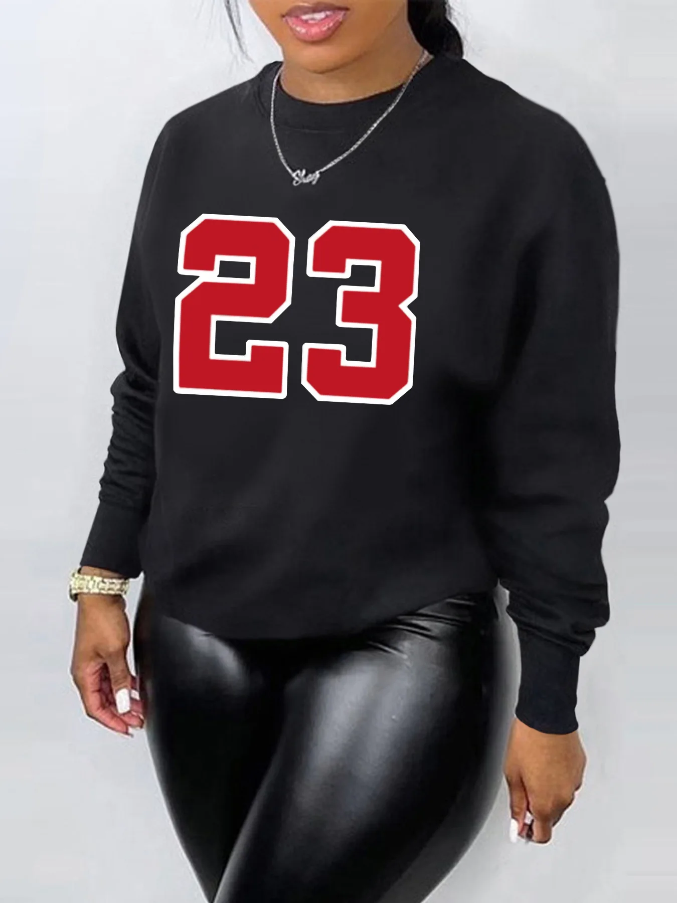 best foot forward plus size hi-low sweater | black main image 0
