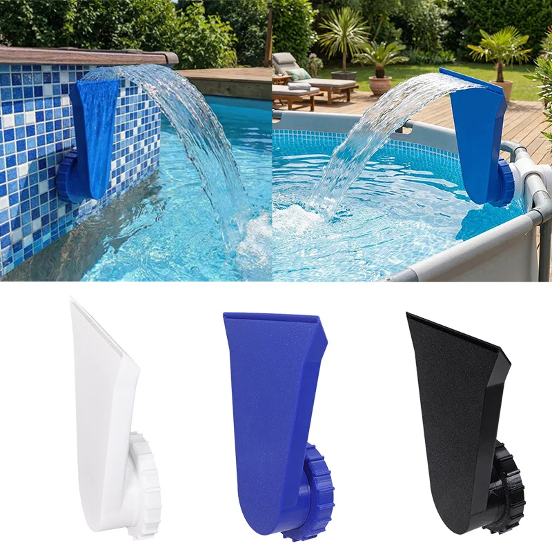 3D Printing Swimming Pool Fountain Bracket Creative Pool Fountain Tool Outdoor Courtyard Decoration Swimming Pool Accessories