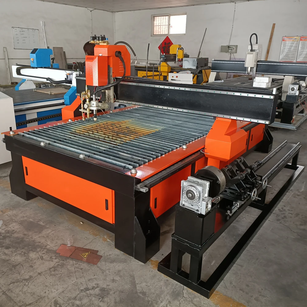 good quality plasma cutting tables hyperterm cnc plasma cutting machine 1325 sheet metal plasma cutter with sink for sale 3