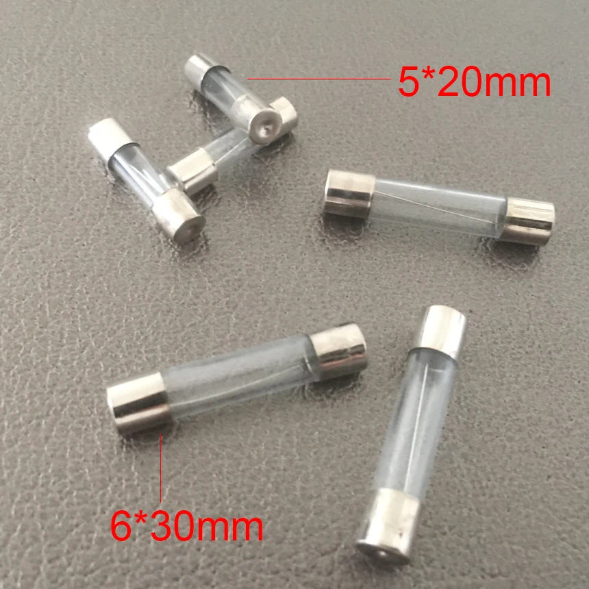 

5A 6A 6.3A 7A 8A 10A 12A 15A 20A 30A Amp 5*20mm 5x20mm 6*30mm 6x30mm 250V Insurance Quick Fast Acting Blow Type Glass Tube Fuse