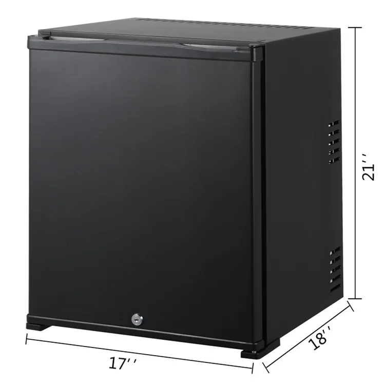 40L Portable Absorption Fridge Refrigerator 12V Mini Cooler Mute Operation