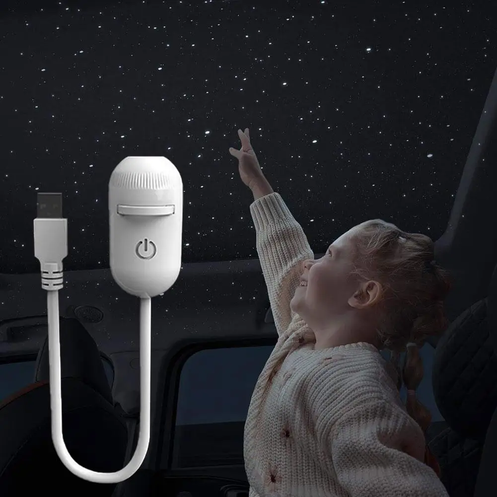 Starry Sky Adjustable Galaxy Projector Night Lamp with Multiple Projection Films & HD Images