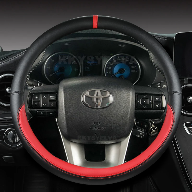 

Кожаные аксессуары из микрофибры для Toyota Fortuner 2016-2019 2021 Hilux 2015-2019 2020 2022, автомобильные аксессуары