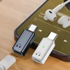 USB C To 8 Pin Adapter Type C To 8 Pin Audio Converter Headphone Earphones Converter for iPhone 15 iPad MacBook Type C Phone 1