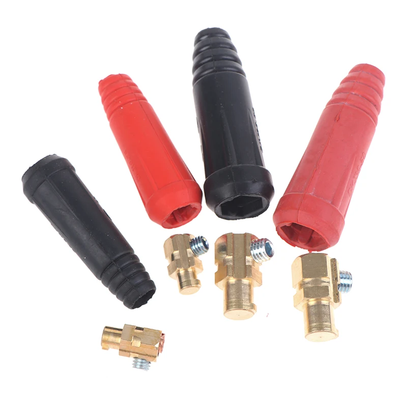 Conversion Plug Plug Conversion Socket Quick Joint Welding Machine European Quick Joint Plug DKJ10-25 35-50 50-70 Square Cable Copper Welding Machine Plug Socket