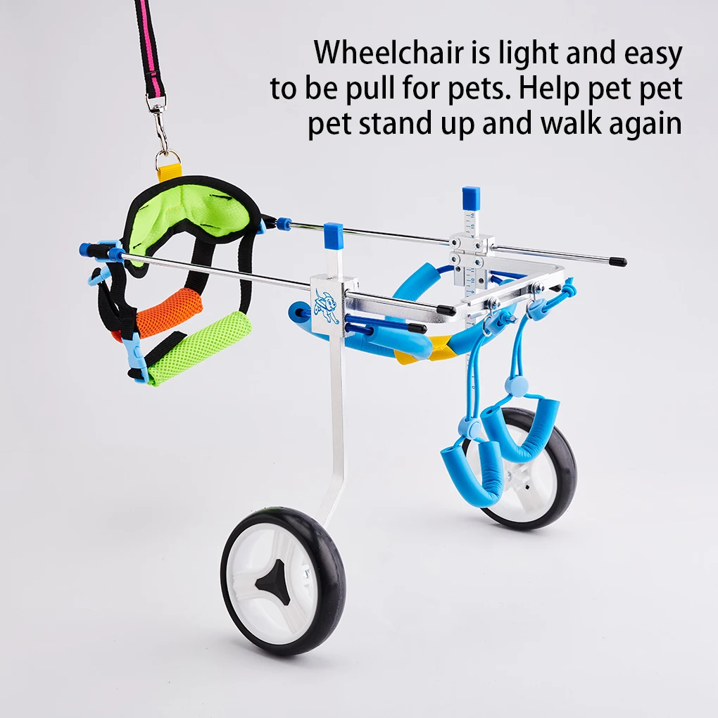 

Pet Wheelchairs Walk Cart Scooter Handicapped Leg Anti-shock Aiding Vehicle General Paralysis Assisted Tool Scooters