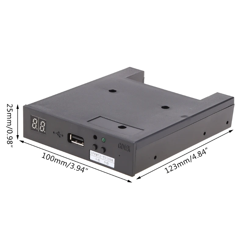 Fdd Disquete Drive Emulador de 32 Bits Plug & Play sem Drivers Extras Sfrm72-tu100k 720kb - Imagem 3