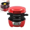 600W Electric Sandwich Maker with Egg Cooker Tool Aluminum Non Stick Breakfast Maker for Cooking Breakfast EU Plug 220V 3