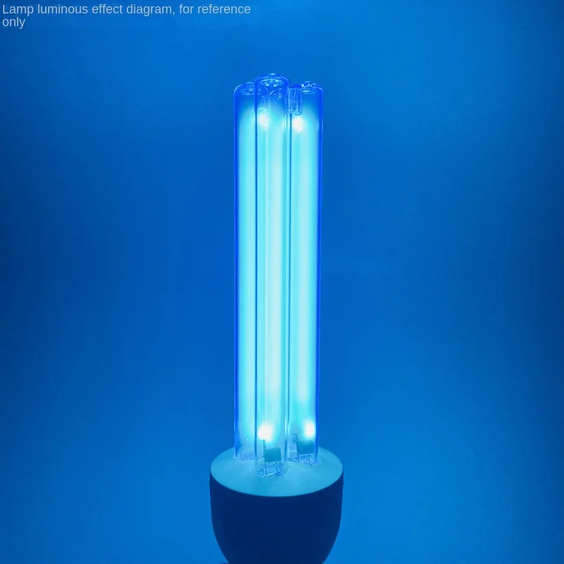 E27 25W Ultraviolet Lamp with UVC Sterilizing Bulb and Ozone-free Function Remote Control Disinfection Lamp for Home uv disinfection lamp uv sterilization lamp