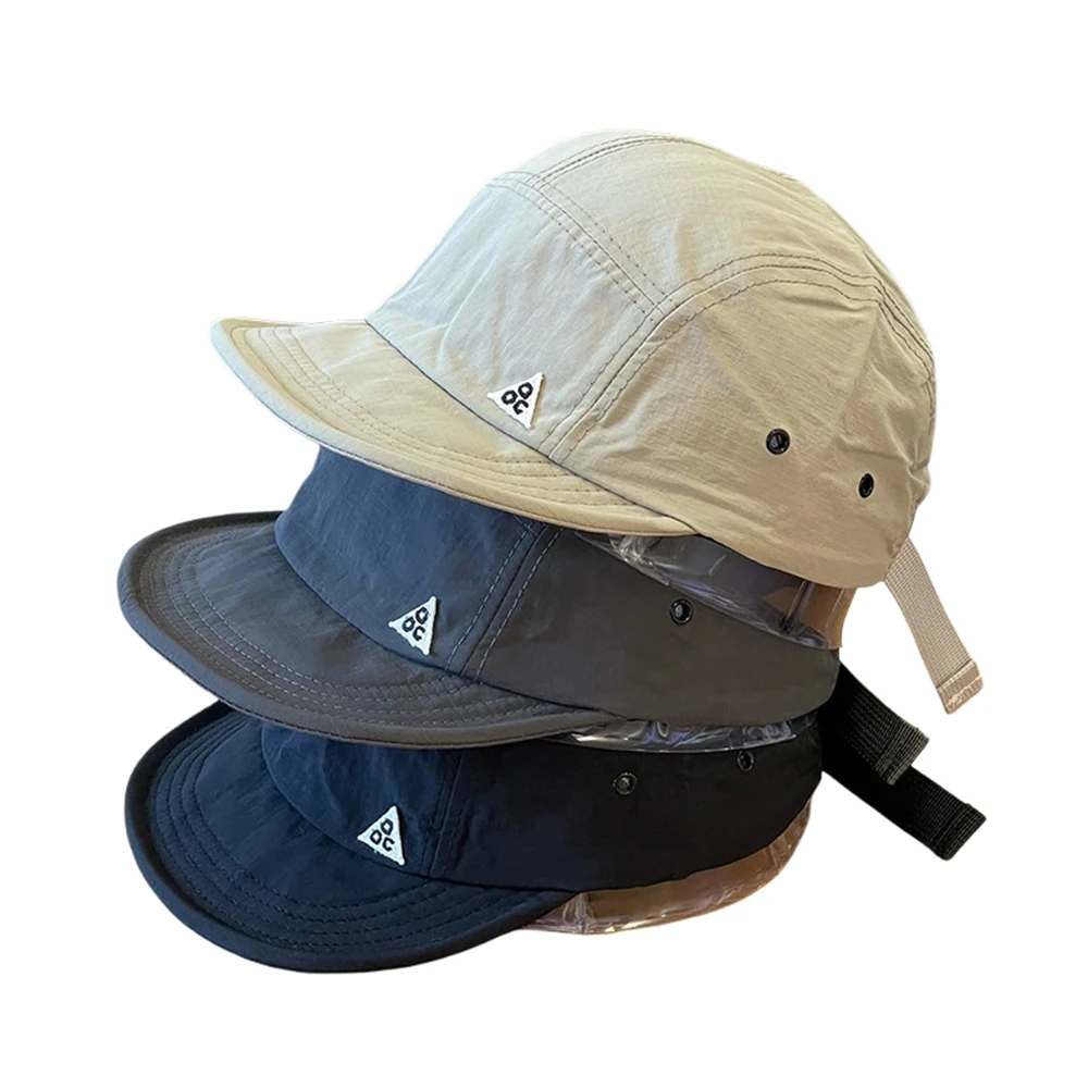 Baseball Cap Outdoor Quick-Dry Women Korea Short Brim Men Women Casual Street Soft Brim Five-Piece Sun Hat