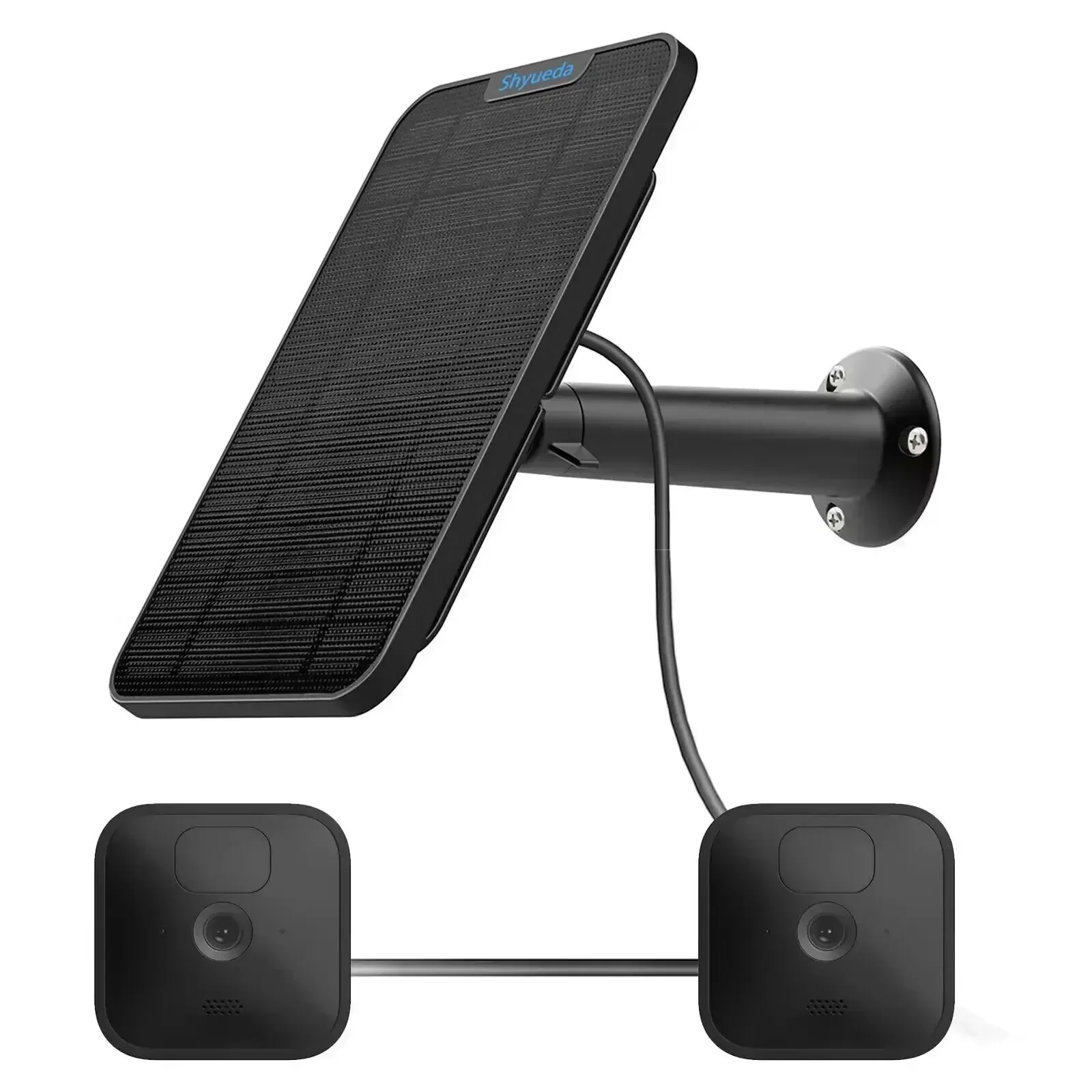 Pannello Solare Per Blink New Outdoor (3A Generazione)/Xt Xt2 Camera 13.1Ft Cable 9.8Ft Cable