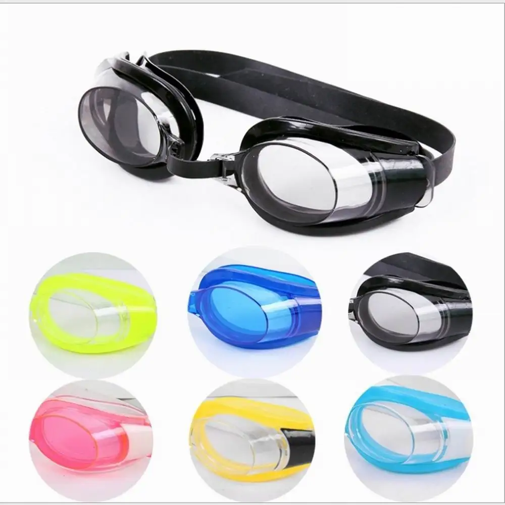Silicone Swimming Goggles Kids Children Swiming Pool Diving Swim Water Sports Glasses Waterproof Anti Fog With Earplug Nose Clip 2