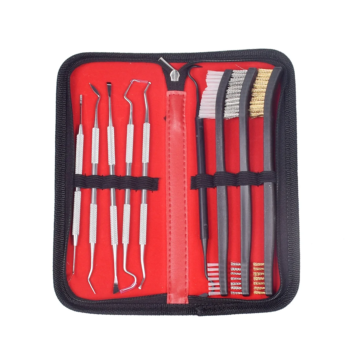 

9 шт./набор, набор инструментов для чистки оружия