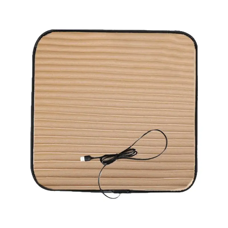

USB Car Seat Cushion Heated Seat Cushion Pad Breathable Comfort Universal Winter Seat Covers Square Seat Protectors For Home