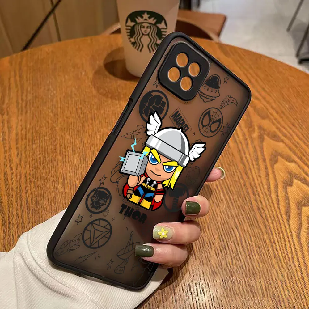 thumbnail image 1 of Caso mate para OPPO A97 A96 A95 A94 A93 A92 A92S A78 A74 A73 A72 A57 A55 A54 A53 A17 A16 4G 5G caso Marvel vengadores héroes espacio, 1 of 5