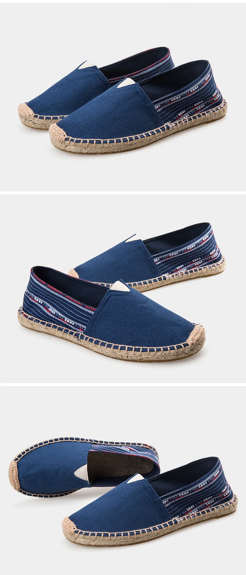 Atmungsaktive Canvas Slipper Für Damen Und Herren Freizeitschuhe_voghion.com