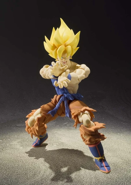  Tamashi Nations - Dragon Ball Z - Super Saiyan Full Power Son  Goku,Bandai Spirits S.H.Figuarts : Toys & Games