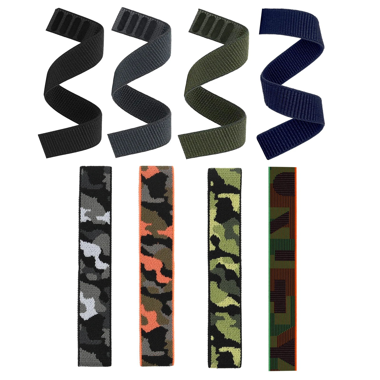 Nylon Quick Fit Strap with Loop Band, Available in Multiple Sizes