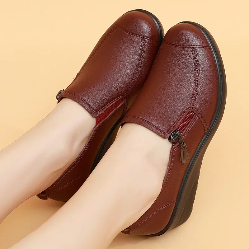 New Spring/Autumn Fashionable Height Increasing Women's Wedge Casual Shoes, Wear-Resistant And Comfortable Chaussure Femme 2