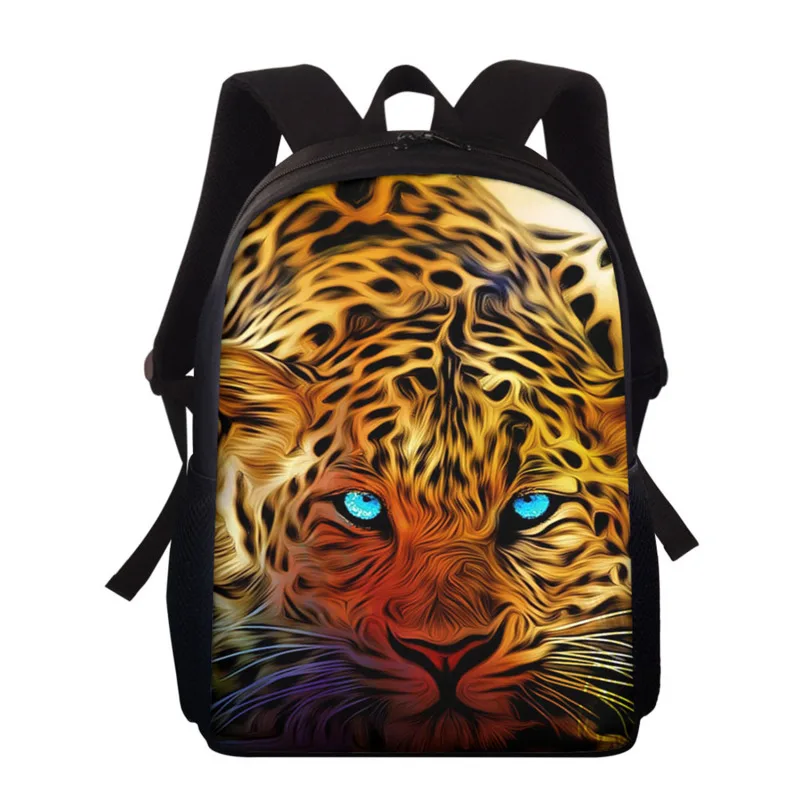 

3D Animal Lion Wolf Backpack Boys Schoolbag Girls Bookbags Kids School Rucksack Casual Travel Children's backpack Gifts
