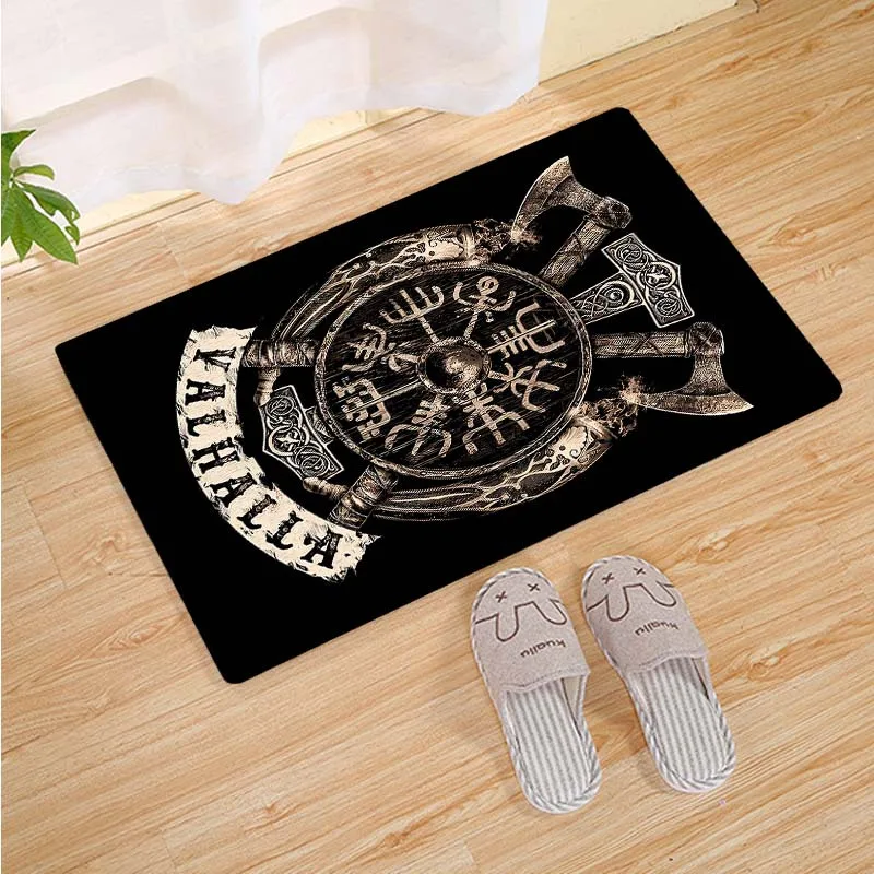 Viking Tarot Witchcraft Carpet for Living Room Decor Sofa Table Large Area Rugs Bedroom Bedside Anti-slip Floor Mat Alfombra