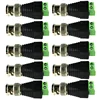 Free Shipping 2/5/10PCS BNC CCTV Connectors for AHD Camera CVI Camera TVI Camera CCTV Camera Coax/Cat5/Cat6 Cables 2