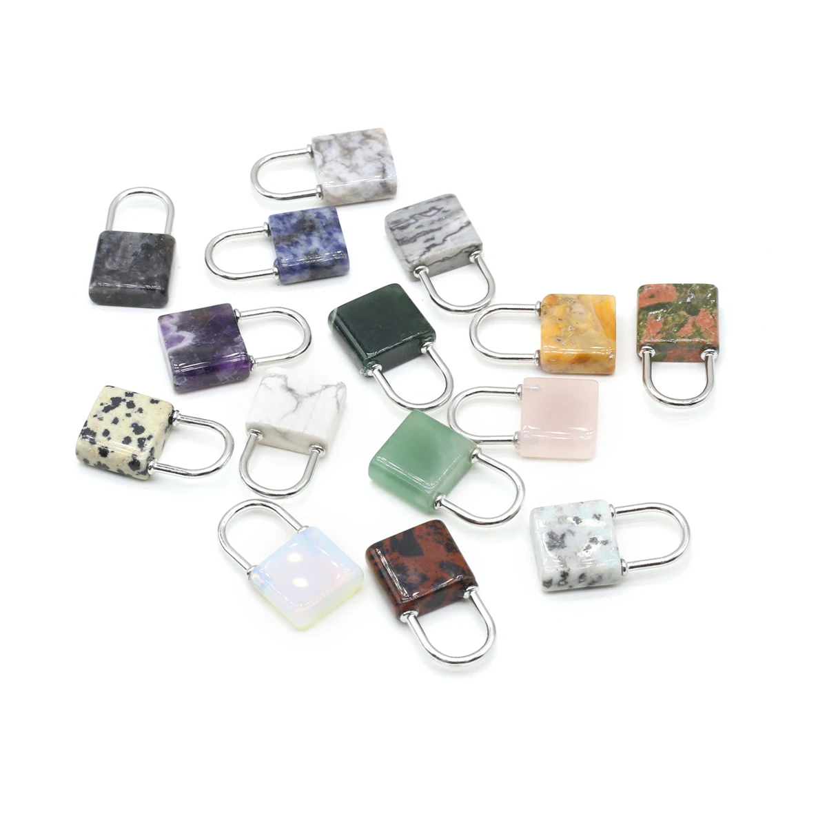 

10PCS Wholesale Natural Stone Sodalite Crystal Green Aventurine Agate Jewelry Making DIY Necklace Earrings Accessories Gift