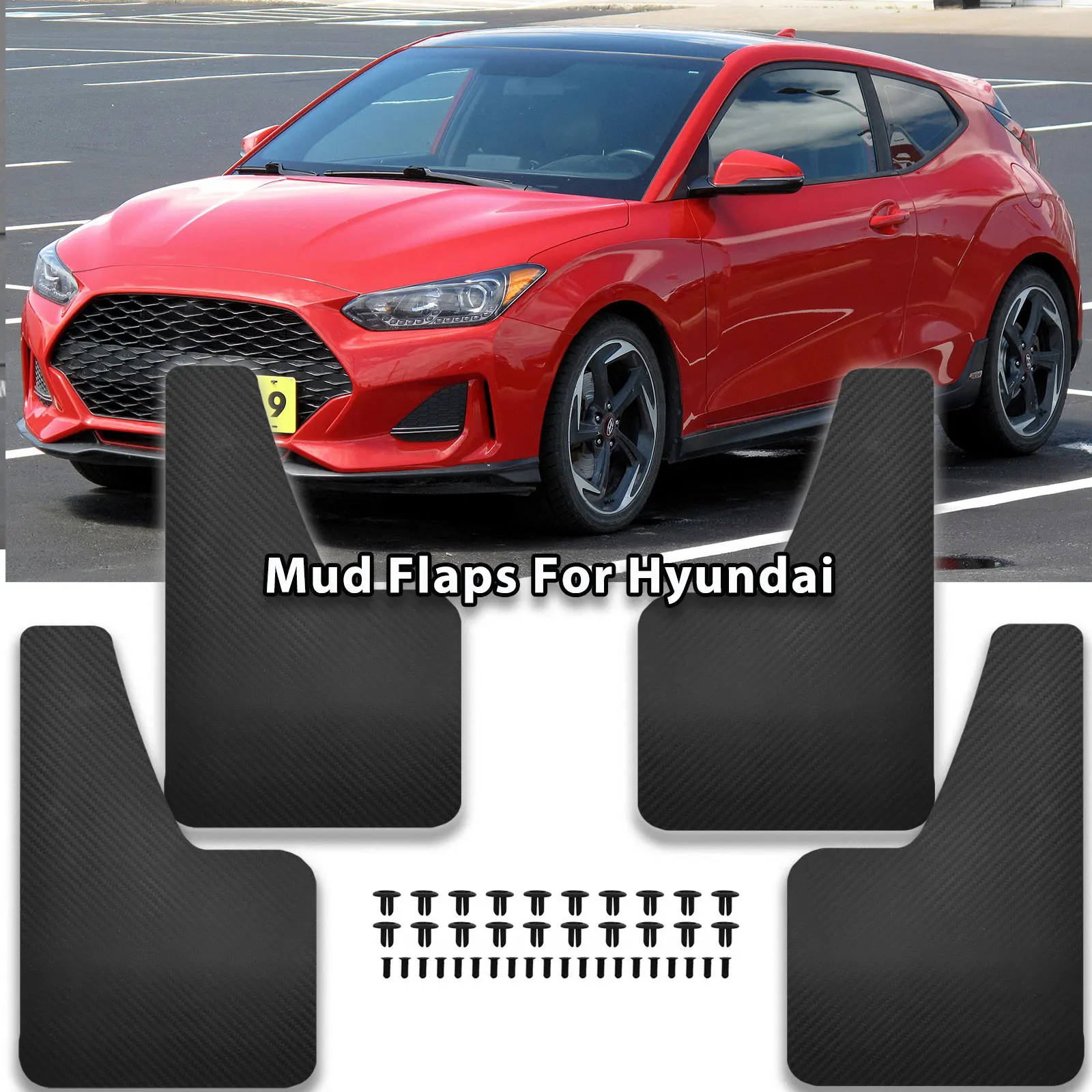 Suitable For Hyundai Creta NON Prime 2022-2023 Creta Low Configuration Mudguard