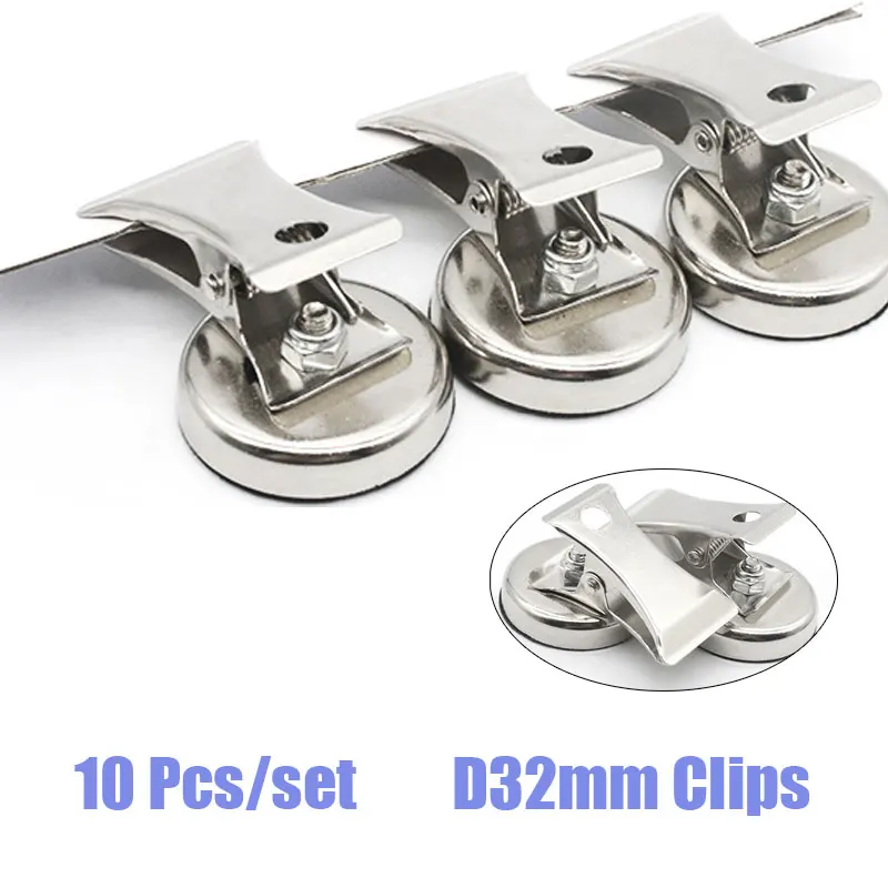 10 Pcs D32mm Clips Refrigerator Fridge Clip Clips Heavy Duty