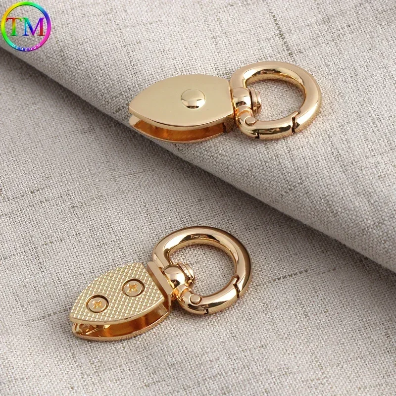 2-50Pcs Gold/Silver/Gun Black Metal Clasp Clip For Women Handbag Strap Buckle Connect Keyring Pendant Bags Hardware Accessories