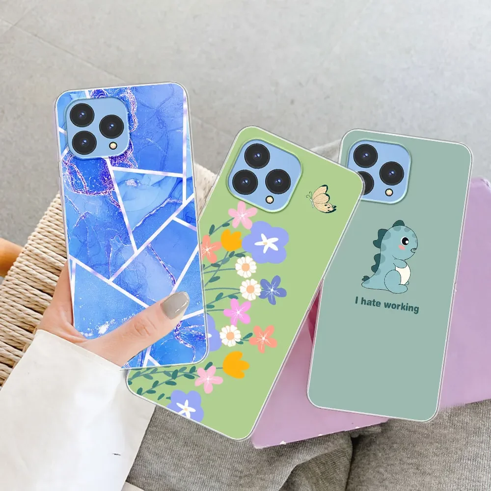 Shockproof Clear Silicone Soft TPU Back Cover - Protective Fashion Bumper Coque