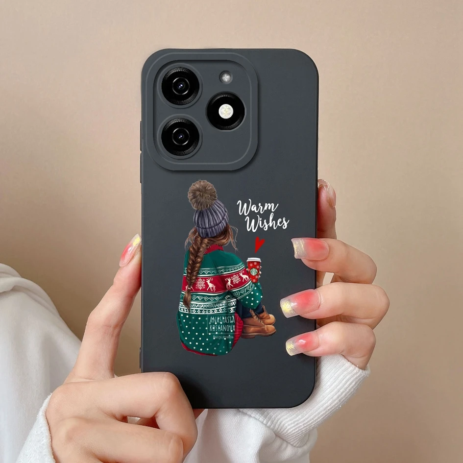 Stylish Butterfly Silicone Phone Case - Cute Matte Protective Cover