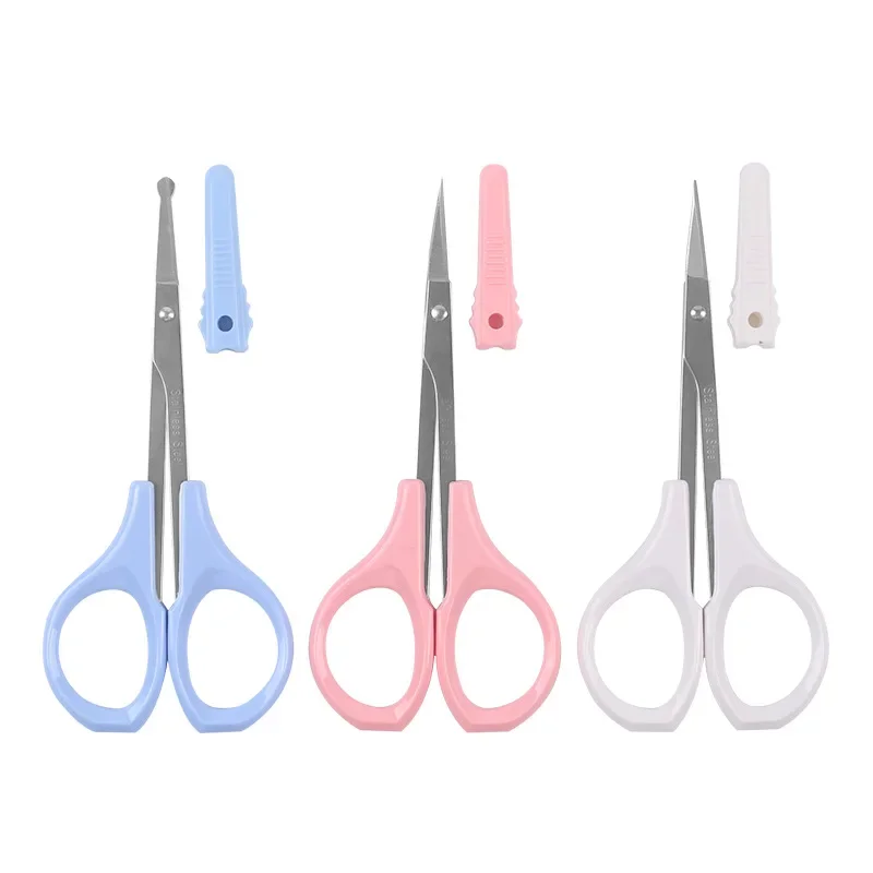 1pcs Nail Scissors Manicure Tool Stainless Steel Makeup Scissors Eyebrow Nose Eyelash Cuticle Trimming Scissors Beauty Tools 4