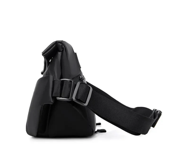 Rucsac de piept pentru bărbați, funcțional, la modă, crossbody, impermeabil, multifuncțional, cu un singur umăr_voghion.com