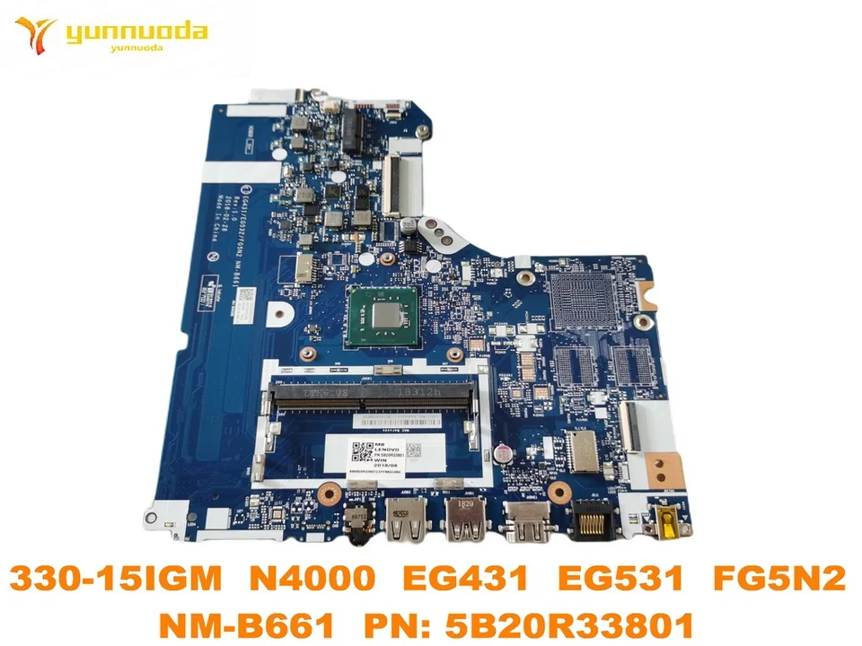 For Lenovo IdeaPad 330-15IGM Motherboard EG431/EG532 NM-B661 5B20R33808